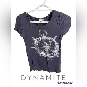 Dynamite Dark blue shirt small size